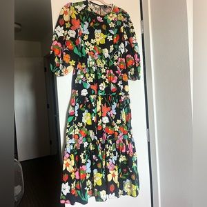 kate spade flower bed lawn dress